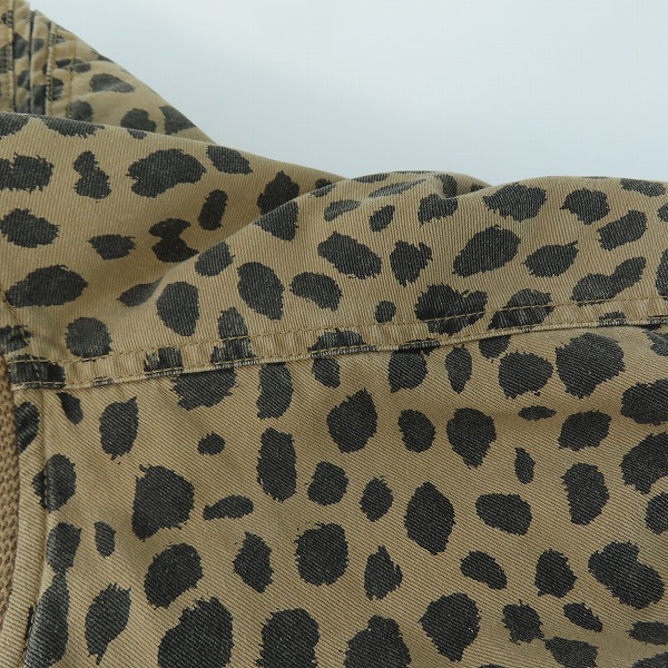 実際に弊社で買取させて頂いたHYSTERIC GLAMOUR/ヒステリックグラマー 22SS CHEETAH柄 カップショルダー ジャケッ02221AB05/Mの画像 6枚目