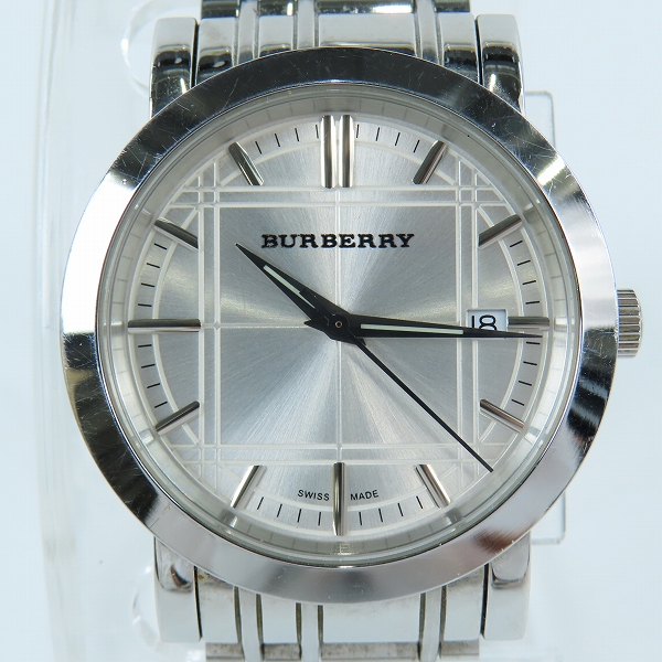 実際に弊社で買取させて頂いたBURBERRY/バーバリー ヘリテージ クォーツ 腕時計 メタルバンド BU1350【動作未確認】