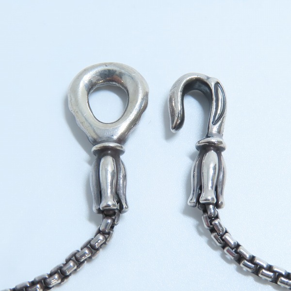 実際に弊社で買取させて頂いたLONE ONES/ロンワンズ スプレッド イーグル ペンダント/M メイティングフライト フック ボックス チェーン 18inchの画像 6枚目