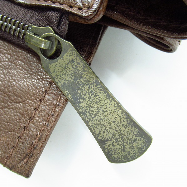 実際に弊社で買取させて頂いたGENTEN/ゲンテン レザー ハンドバッグ/トートバッグの画像 5枚目