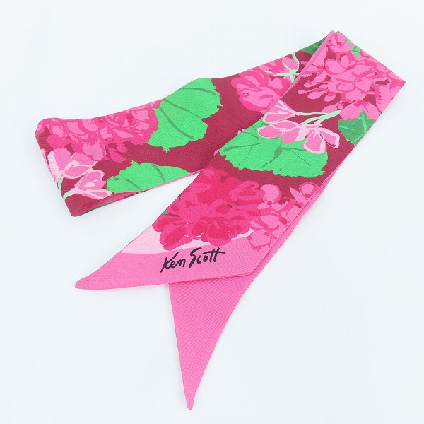 実際に弊社で買取させて頂いたGUCCI/グッチ Ken Scott フローラル スカーフ/ミッツァ