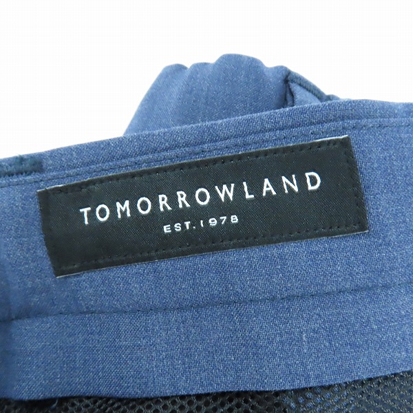 実際に弊社で買取させて頂いたTOMORROWLAND/トゥモローランド ストレッチトロピカルイージースラックス 61-04-21-04504/Sの画像 3枚目