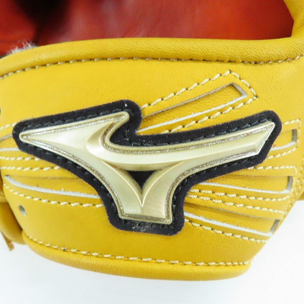 実際に弊社で買取させて頂いたmizuno/ミズノ オーダー グローバルエリート 軟式 投手 右投げ用 グローブの画像 3枚目
