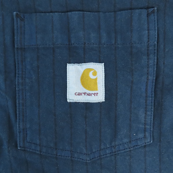 実際に弊社で買取させて頂いたCarhartt WIP/カーハート S/S TRADE SHIRT ハーフジップ 半袖シャツ Mの画像 3枚目