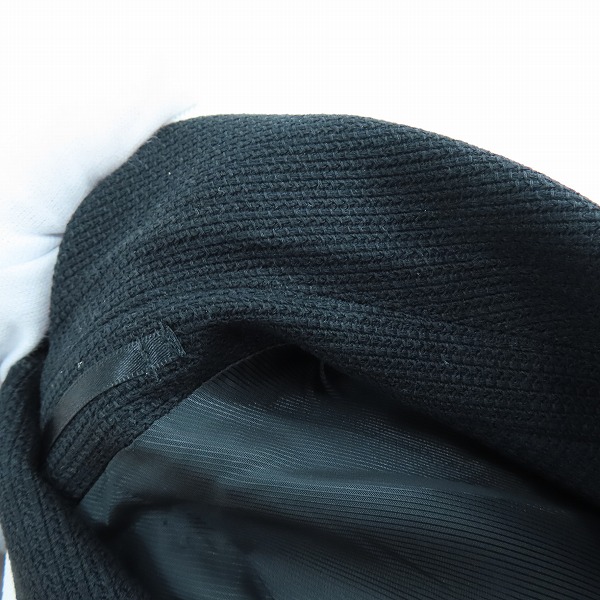 実際に弊社で買取させて頂いたGalaabenD/ガラアーベント 2B テーラードジャケット ブラック×ホワイト/Mの画像 4枚目