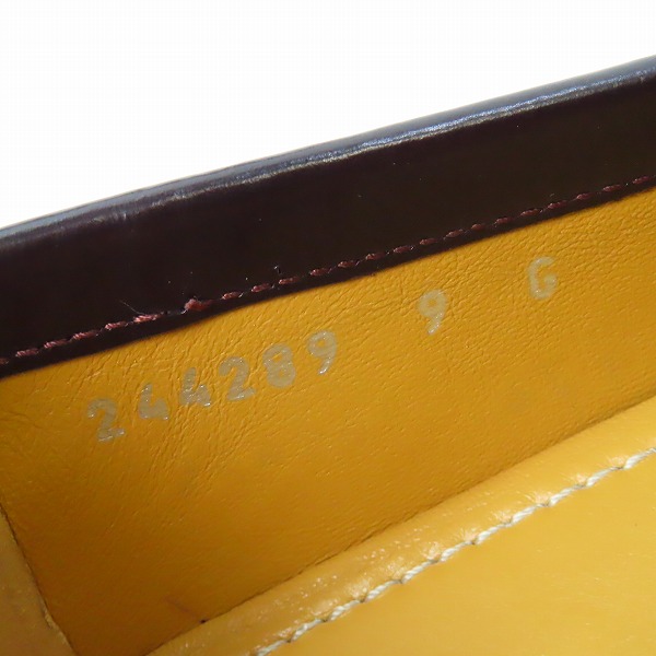 実際に弊社で買取させて頂いたGUCCI/グッチ ドレスシューズ 244289/9の画像 5枚目