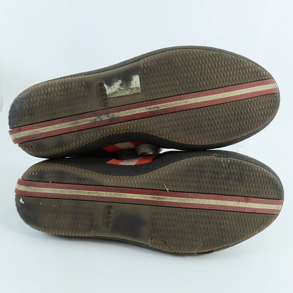 実際に弊社で買取させて頂いた【観賞用】BALLY/バリー 160th anniversary ハイカットスニーカー/7Eの画像 2枚目