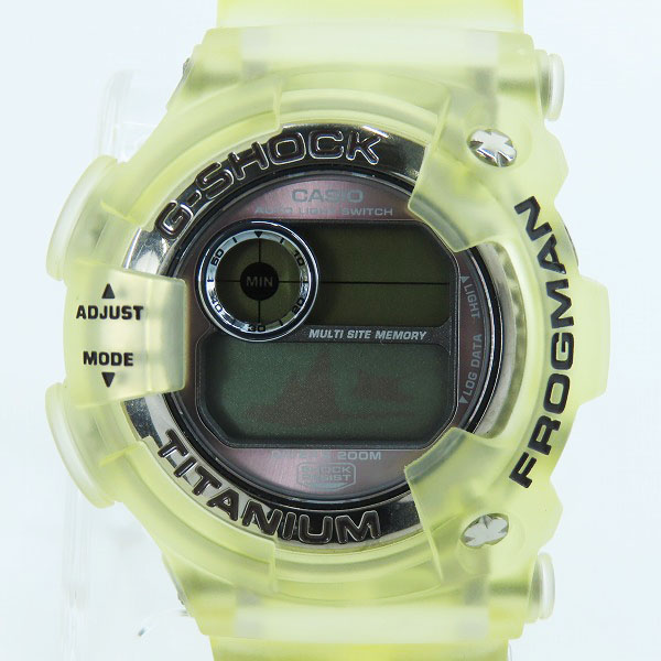 実際に弊社で買取させて頂いたG-SHOCK/Gショック 1999年モデル W.C.C.S. FROGMAN /DW-9900WC-5T【動作未確認】