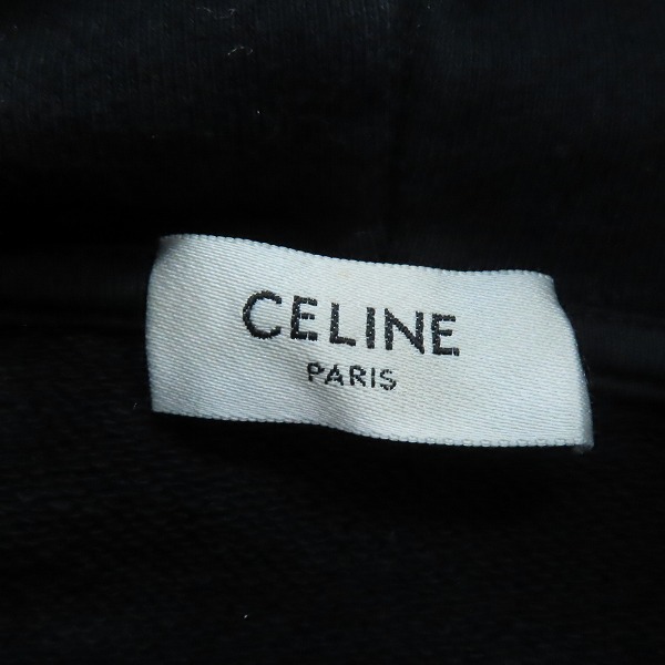 実際に弊社で買取させて頂いた【JPタグ】CELINE/セリーヌ 21AW Chambord Loose Sweatshirt シャンボールルーズ パーカー  2Y493052H/Sの画像 2枚目