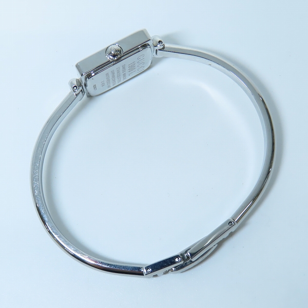 実際に弊社で買取させて頂いたGUCCI/グッチ クォーツ スクエア2針 ブレス ウォッチ/時計 1900Lの画像 1枚目