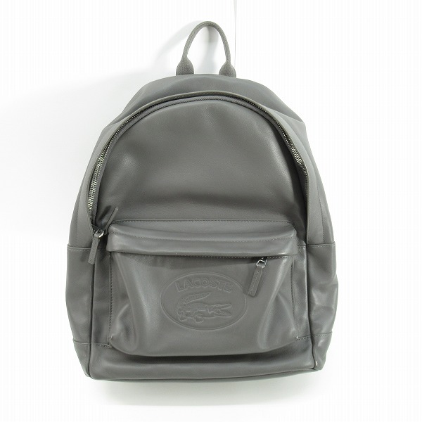 実際に弊社で買取させて頂いたLACOSTE/ラコステ L.12.12 CUIR CASUAL イタリアンレザーデイパック