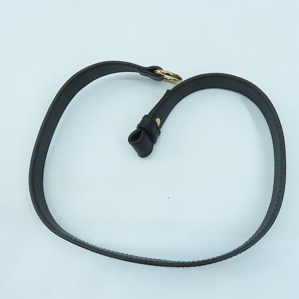 実際に弊社で買取させて頂いたVersace/ヴェルサーチ La Medusa small hobo bag Black/メデューサスモールホーボーバッグ ブラックの画像 9枚目