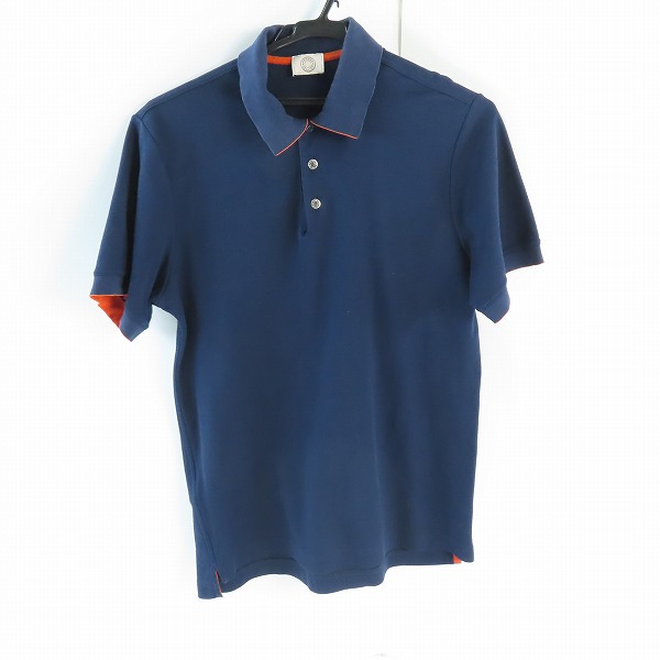 実際に弊社で買取させて頂いたHERMES/エルメス SELLIER 半袖ポロシャツ/M