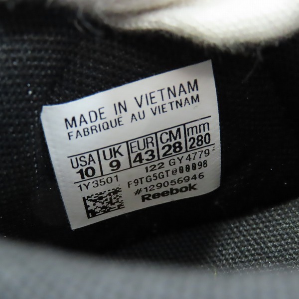 実際に弊社で買取させて頂いた【未使用】REEBOK/リーボック Looney Tunes/ルーニーチューン Club C 85 スニーカー GY4779 /28の画像 5枚目