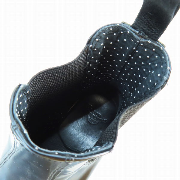 実際に弊社で買取させて頂いたDr.Martens/ドクターマーチン FLORA/フローラ サイドゴアブーツ 14649001/UK6の画像 4枚目