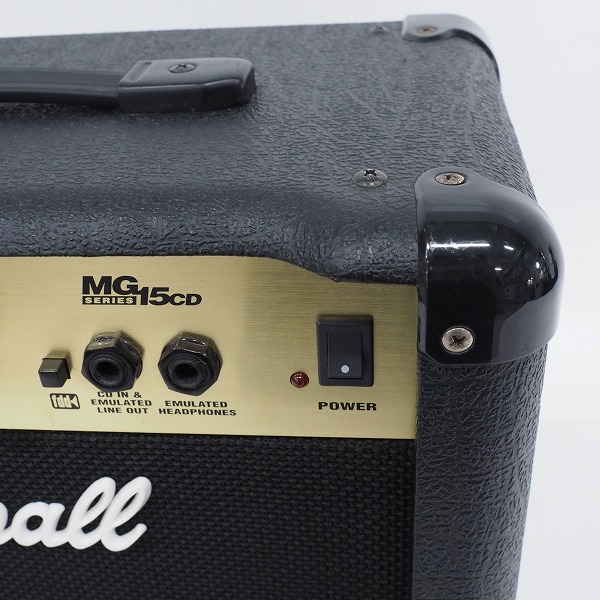 実際に弊社で買取させて頂いた【難有り】Marshall/マーシャル MG15CD ギターアンプ コンボアンプ の画像 4枚目