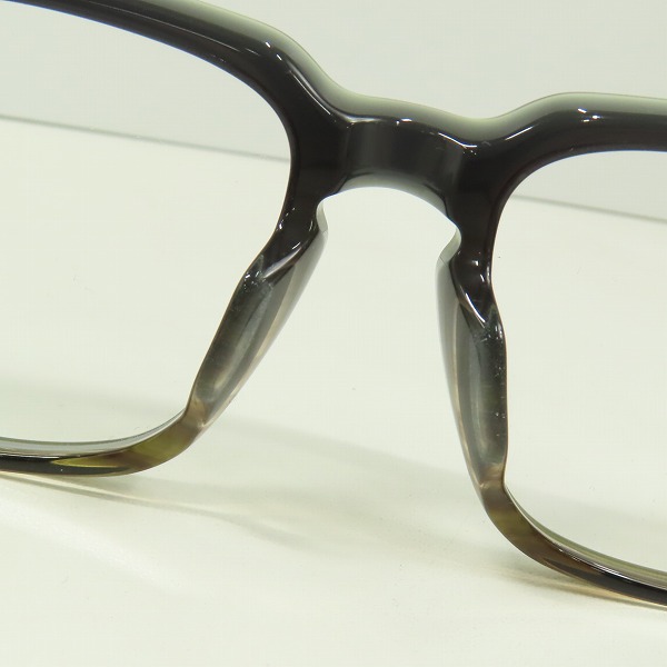 実際に弊社で買取させて頂いたA BATHING APE/アベイシングエイプ メガネフレーム/アイウェア BA13001の画像 3枚目