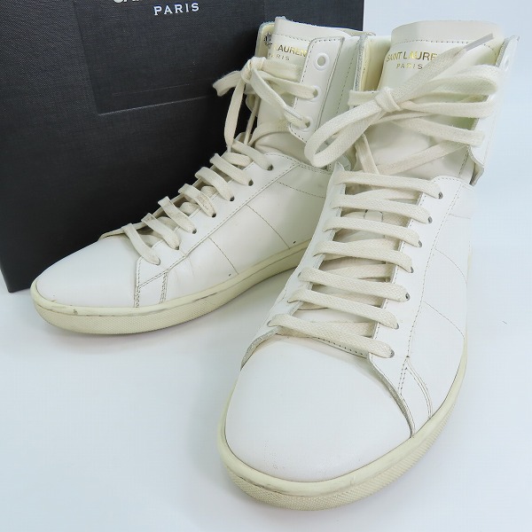 実際に弊社で買取させて頂いたSAINT LAURENT PARIS/サンローラン ハイカットスニーカー 315486/39.5