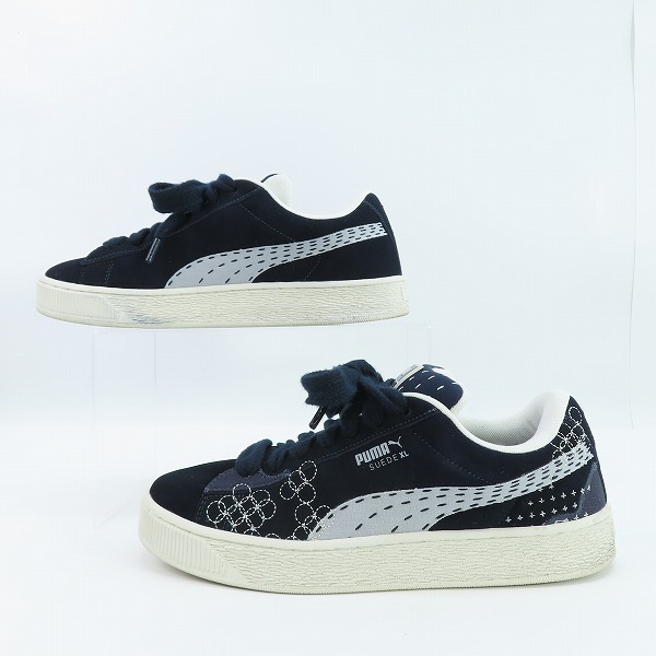 実際に弊社で買取させて頂いたPuma/プーマ Suede XL Skate スウェードレザースニーカー 395777-01/27.5の画像 3枚目