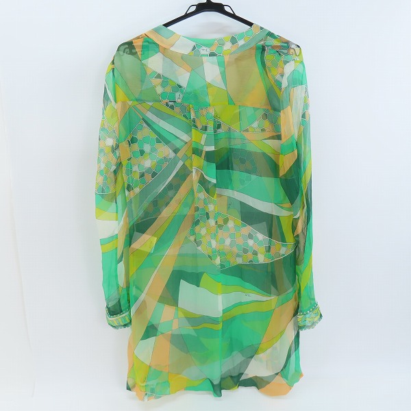 実際に弊社で買取させて頂いたEMILIO PUCCI/エミリオプッチ 総柄 ワンピース 92WJ22/36の画像 1枚目