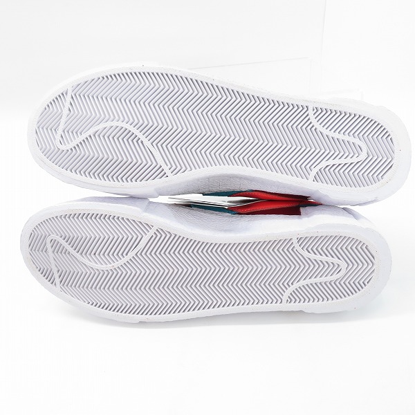 実際に弊社で買取させて頂いた【未使用】NIKE×SACAI×KAWS/ナイキ×サカイ×カウズ BLAZER LOW Team Red ブレーザー DM7901-600 28.0の画像 2枚目