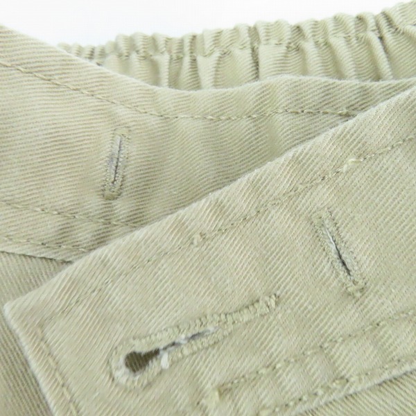 実際に弊社で買取させて頂いたDickies/ディッキーズ ツイルストレッチイージーパンツ ベージュ/Lの画像 6枚目