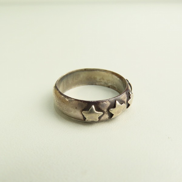 実際に弊社で買取させて頂いたHOLLYWOOD RANCH MARKET/ハリウッドランチマーケット ロゴ/スター シルバーリング/20号の画像 4枚目