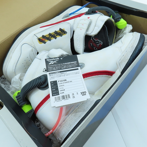 実際に弊社で買取させて頂いた【未使用】Reebok/リーボック ALIEN STOMPER MID/エイリアンスタンパー ミッド ゴーストバスターズ FY2106/28.0の画像 8枚目