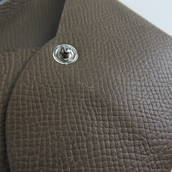 実際に弊社で買取させて頂いたHERMES/エルメス バスティア ヴォーエプソン コインケースの画像 7枚目