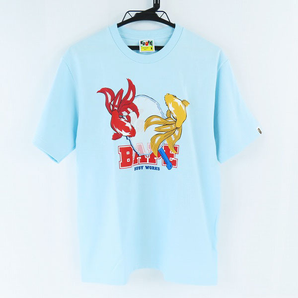 実際に弊社で買取させて頂いたA BATHING APE/アベイジングエイプ GOLDFISH SCOOPING TEE 金魚/M