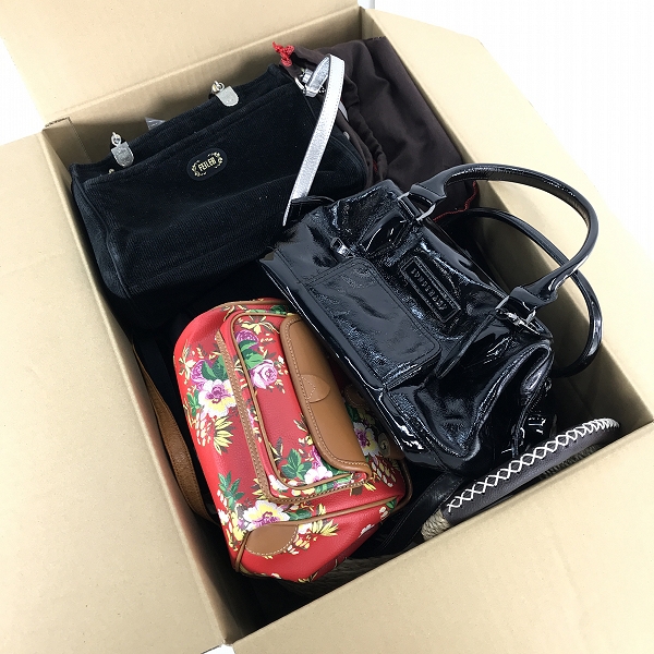 実際に弊社で買取させて頂いた【おまとめ】ロンシャン/KENZO ケンゾー/コーチ 等 トートバッグ/ショルダーバッグ/ハンドバッグ 他