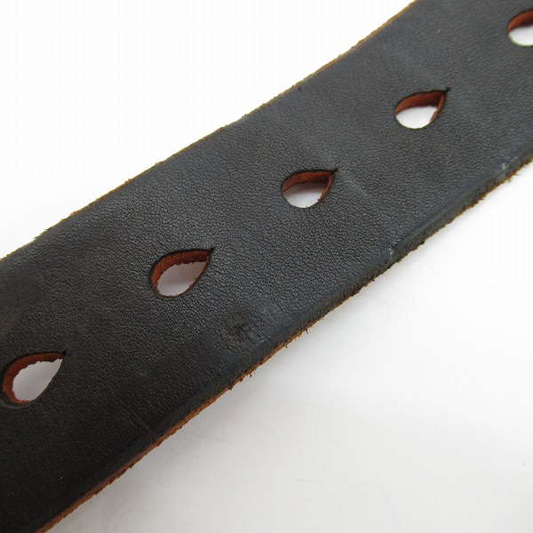 実際に弊社で買取させて頂いたVINTAGE WORKS/ヴィンテージ ワークス レザーベルト DH5536 33/84の画像 5枚目