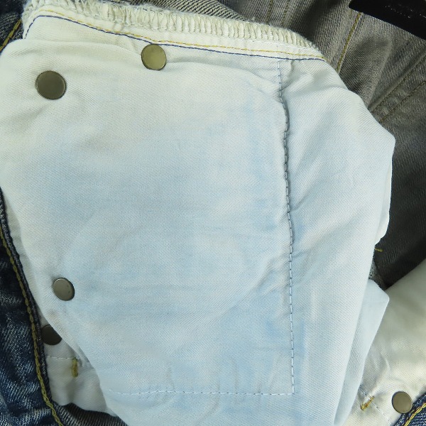 実際に弊社で買取させて頂いたSaint Laurent Paris/サンローランパリ ダメージ デニムパンツ/ジーンズの画像 7枚目