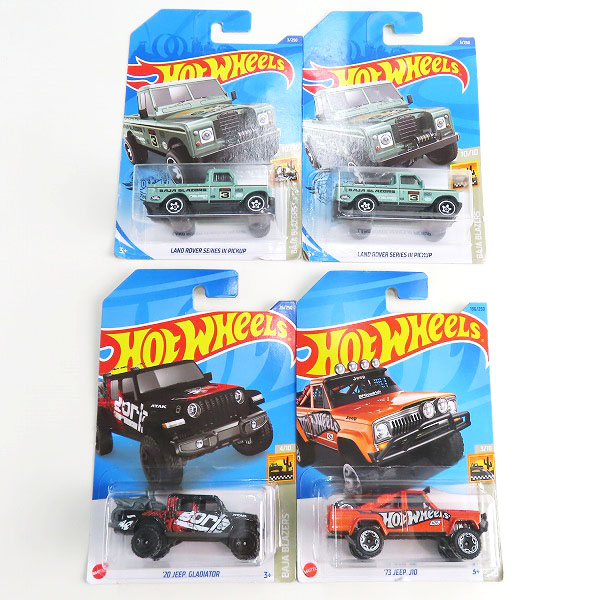 実際に弊社で買取させて頂いた【おまとめ/未開封】Hot Wheels/ホットウィール LAND ROVER SERIES 3 PICKUP/95 JEEP CHEROKEE/TOYOTA LAND CRUISER 80 他の画像 1枚目