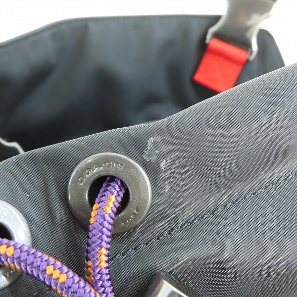 実際に弊社で買取させて頂いたCOACH/コーチ シグネチャー バックパック F72932の画像 5枚目