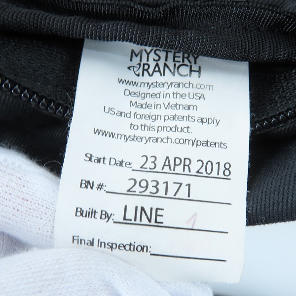 実際に弊社で買取させて頂いたMYSTERY RANCH/ミステリーランチ スリングシング ワンショルダーバッグの画像 5枚目