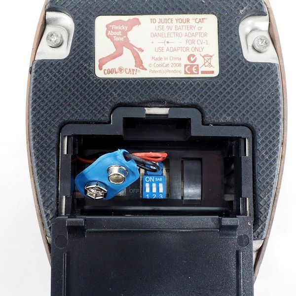 実際に弊社で買取させて頂いた【難有り】Danelectro/ダンエレクトロ Cool Cat V2 FUZZ ファズ エフェクターの画像 6枚目