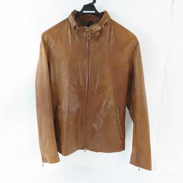 実際に弊社で買取させて頂いたglamb/グラム 羊革/ラム レザー ジャケット/3