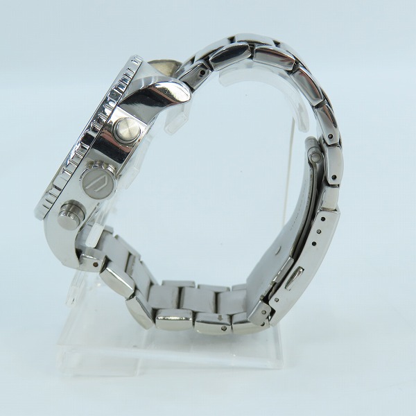 実際に弊社で買取させて頂いたDIESEL/ディーゼル クロノグラフQZ クォーツ 腕時計 DZ-5301の画像 1枚目