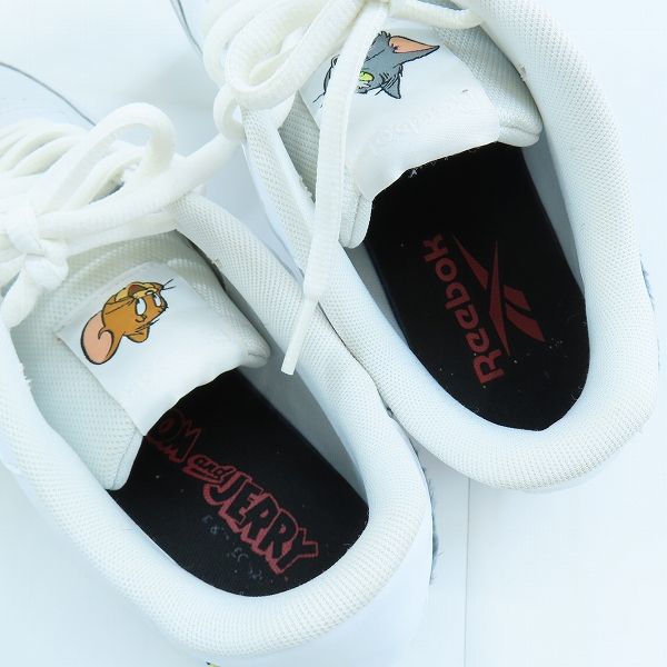 実際に弊社で買取させて頂いたReebok×Tom And Jerry/リーボック×トムとジェリー ROYAL TECHQUE T/ロイヤルテック H00841/27.0の画像 4枚目