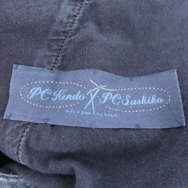 実際に弊社で買取させて頂いたPorter Classic/ポータークラシック KENDO PANTS/ケンドーパンツ 刺し子/SASHIKO/Mの画像 2枚目