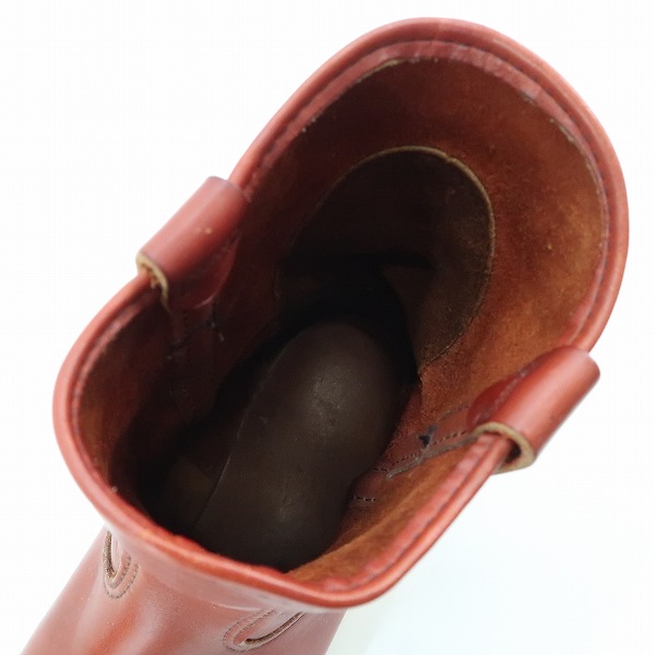 実際に弊社で買取させて頂いたRED WING/レッドウィング 90年代 ペコスブーツ 旧犬タグ 1033/75Eの画像 4枚目