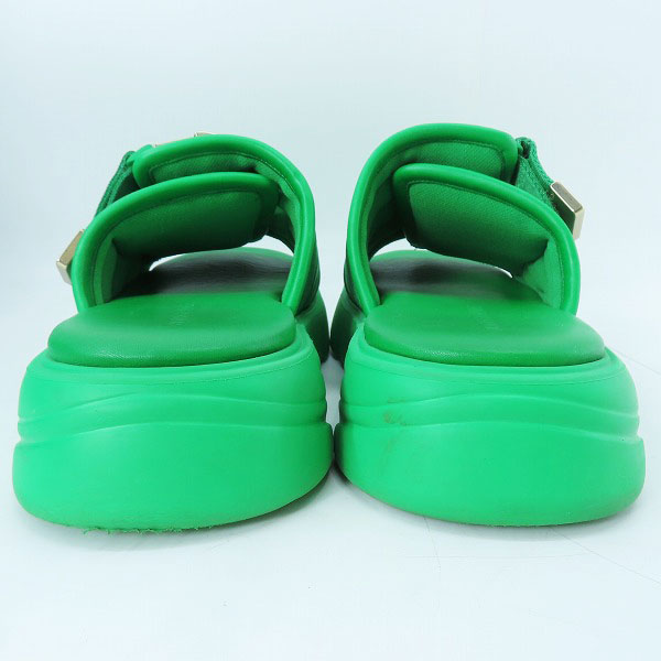 実際に弊社で買取させて頂いたBOTTEGA VENETA/ボッテガヴェネタ ダブルバックル フラッシュ サンダル/43の画像 1枚目