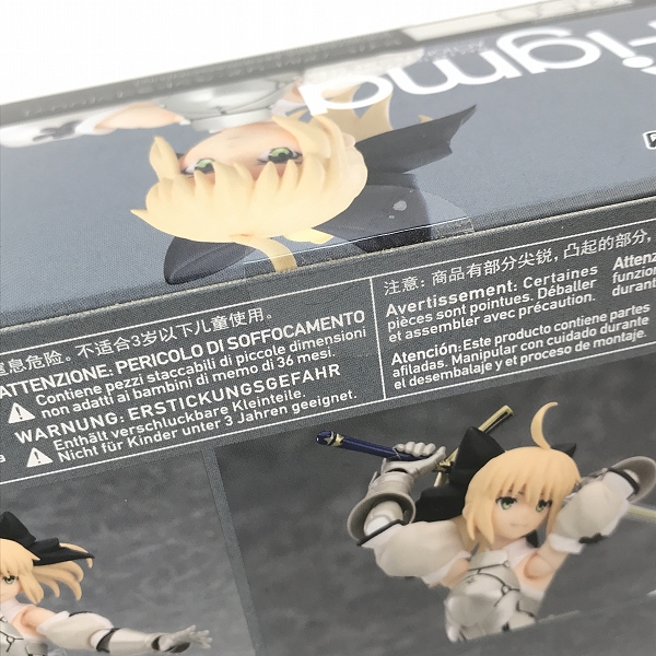 実際に弊社で買取させて頂いた【未開封】MaxFactory/マックスファクトリー figma 350 Fate/Grand Order セイバー / アルトリア ペンドラゴン リリィの画像 6枚目