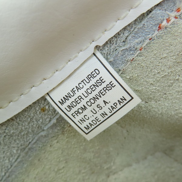 実際に弊社で買取させて頂いたCONVERSE/コンバース 90's/ヴィンテージ ONE STAR OX/ワンスター ORANGE/オレンジ/8の画像 5枚目