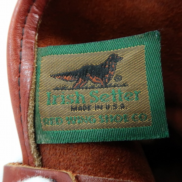 実際に弊社で買取させて頂いたRED WING/レッドウィング 90年代 ペコスブーツ 旧犬タグ 1033/75Eの画像 6枚目