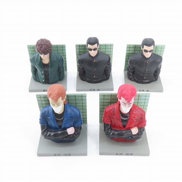 実際に弊社で買取させて頂いた【おまとめ】クローズ&WORST 鈴蘭高校 林田 恵/杉原 誠/本城 俊明 フィギュア