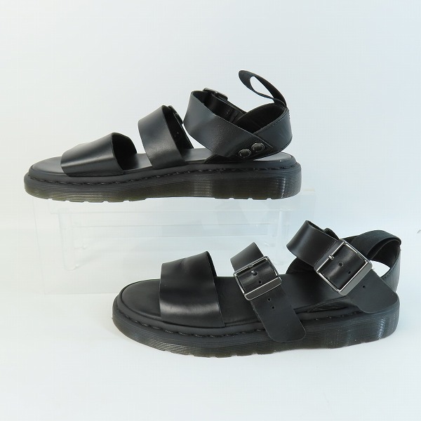 実際に弊社で買取させて頂いたDr.Martens /ドクターマーチン GRYPHON STRAP SANDAL/グリフォン レザーストラップサンダル 15695001/UK8の画像 3枚目