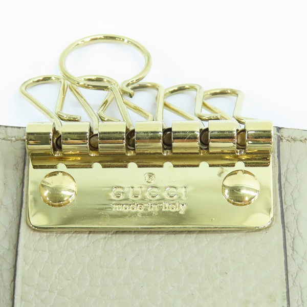 実際に弊社で買取させて頂いたGUCCI /グッチ キーレザーケース 456118の画像 6枚目