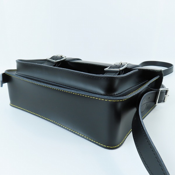 実際に弊社で買取させて頂いたDr.Martens/ドクターマーチン レザー ショルダーバッグ/ブラックの画像 3枚目
